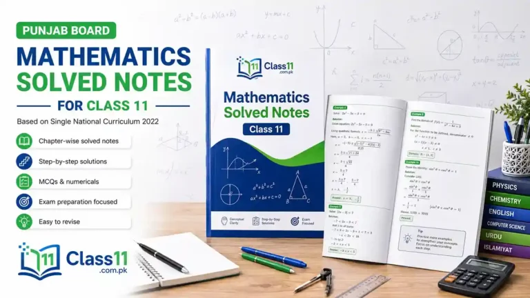 Class 11 Maths Notes