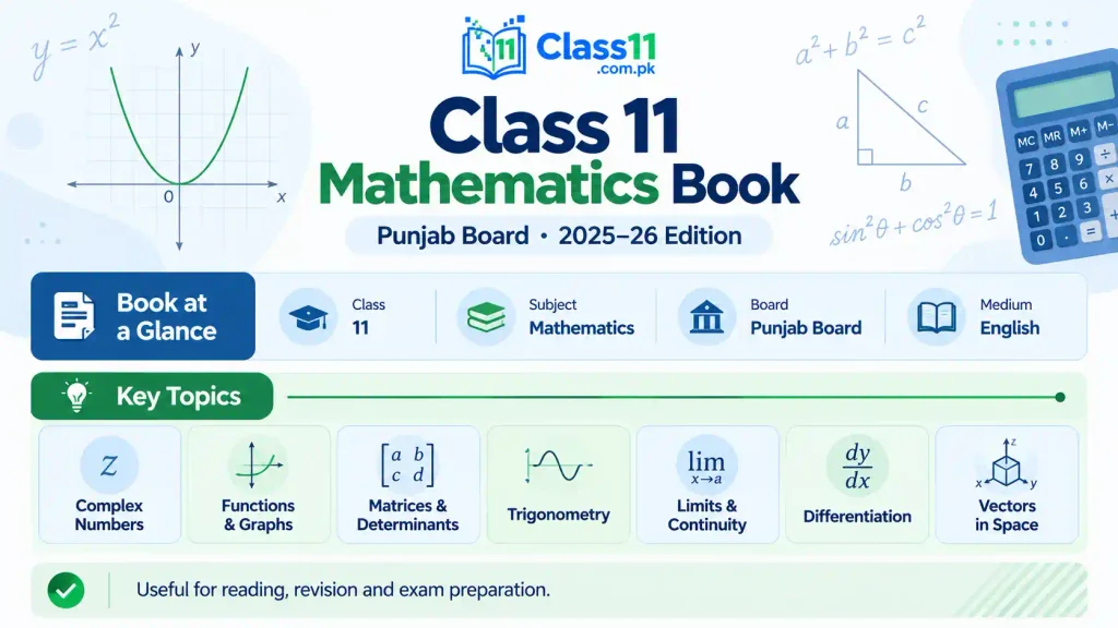 1st year maths book pdf