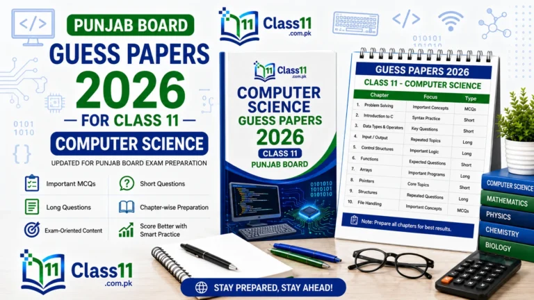 1st Year Computer Science Guess Paper