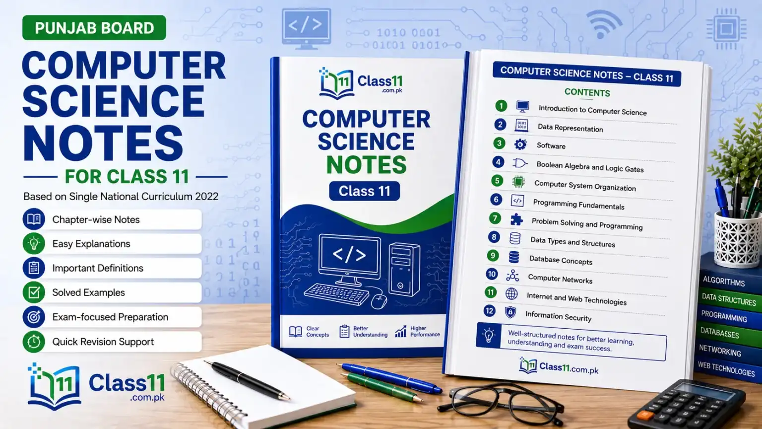 class 11 computer science notes